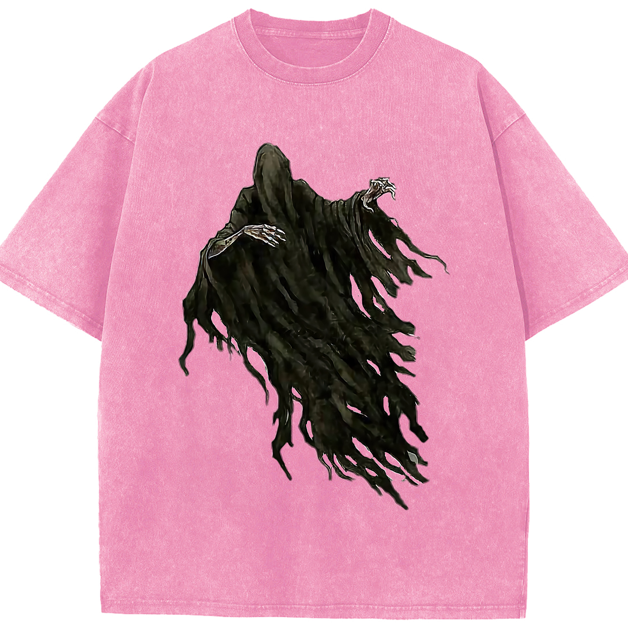 （画像用） Harry Potter ハリー・ポッターシリーズ 綿100% ヴィンテージ風 半袖Tシャツ（フロントプリント）